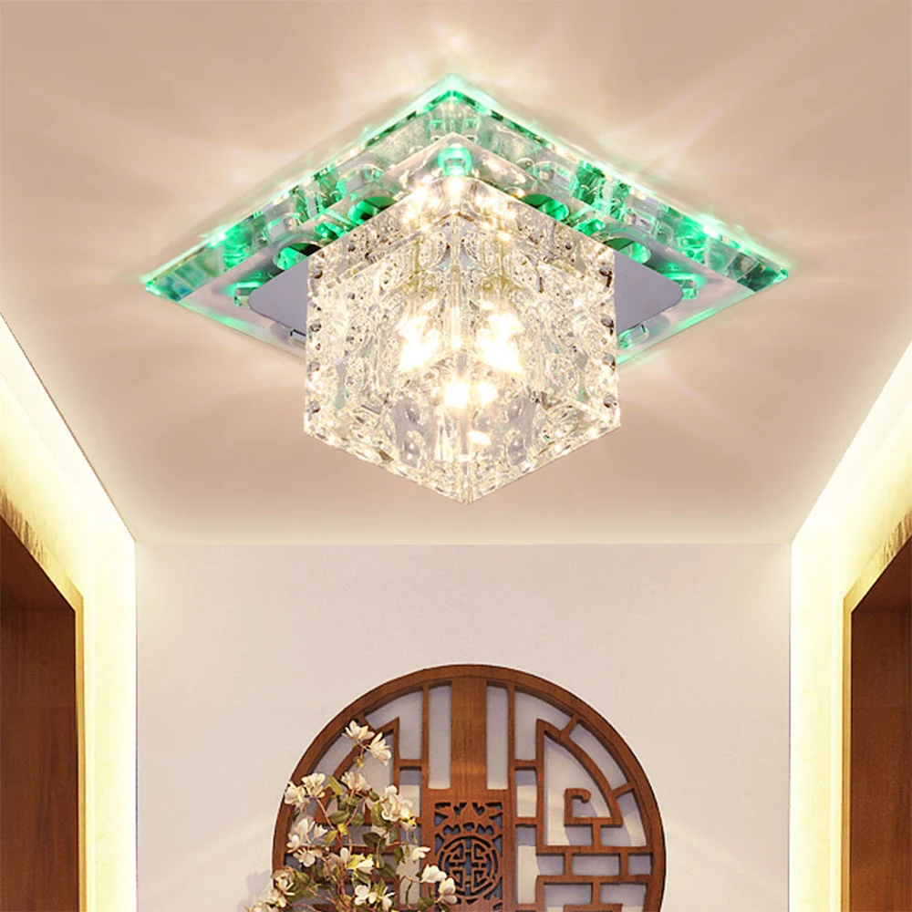 

Crystal Led Downlight Bulbs 110V-220V LED Spotlight Home Lighting Recessed Luminaire Light-emitting Diode Ceiling Spotlights