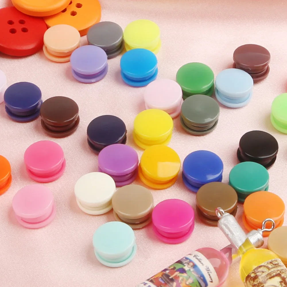 

20Sets (12mm) Round Plastic Snaps Button Fasteners Quilt Cover Sheet Button Garment Accessories For Kids Baby Clothes Clips