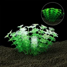 6 шт./лот* Аквариумных поставки рыбы в аквариуме благоустройство Пластиковые Моделирование вода трава CO51