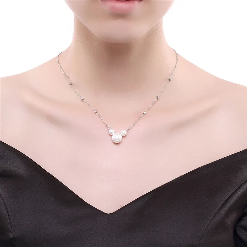 DODO Brand Pendant Wholesale Necklace Freshwater Pearls Vintage 925 Sterling Silver Jewelry Long Link Chain Animal Women SN50 (9)