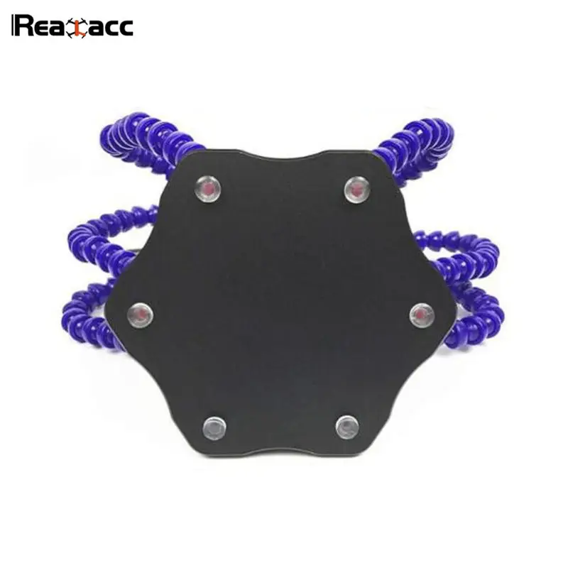 Realacc V2 странная третья рука семь руку паяльная станция DIY Инструменты для ремонта USB вентилятор суппорт для RC моделей рама двигателя