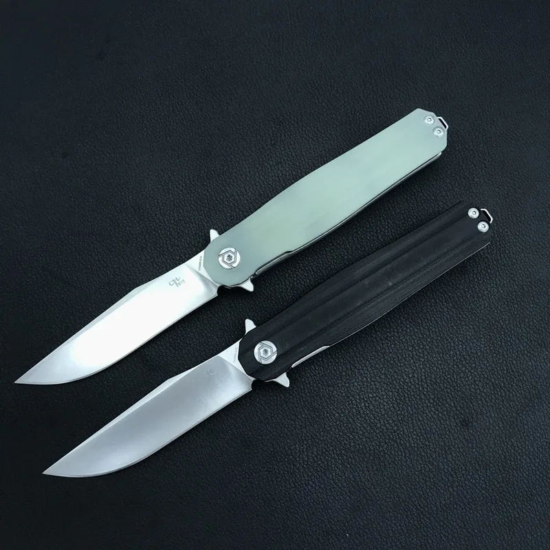 

Camping Survival Hunting knife EDC Outdoor Tools Hand Tool Knives Folding Pocket Knife Blade D2 Handle G10