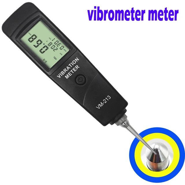 Buy portable vibration meter, vibration sensor digital