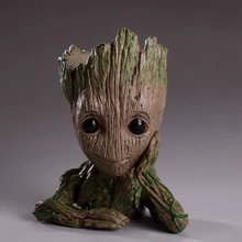 Tree Man Model Guardians of the Galaxy Grootted Flowerpot Action Figures Home Party Decoration Toy Avengers Craft Figurine