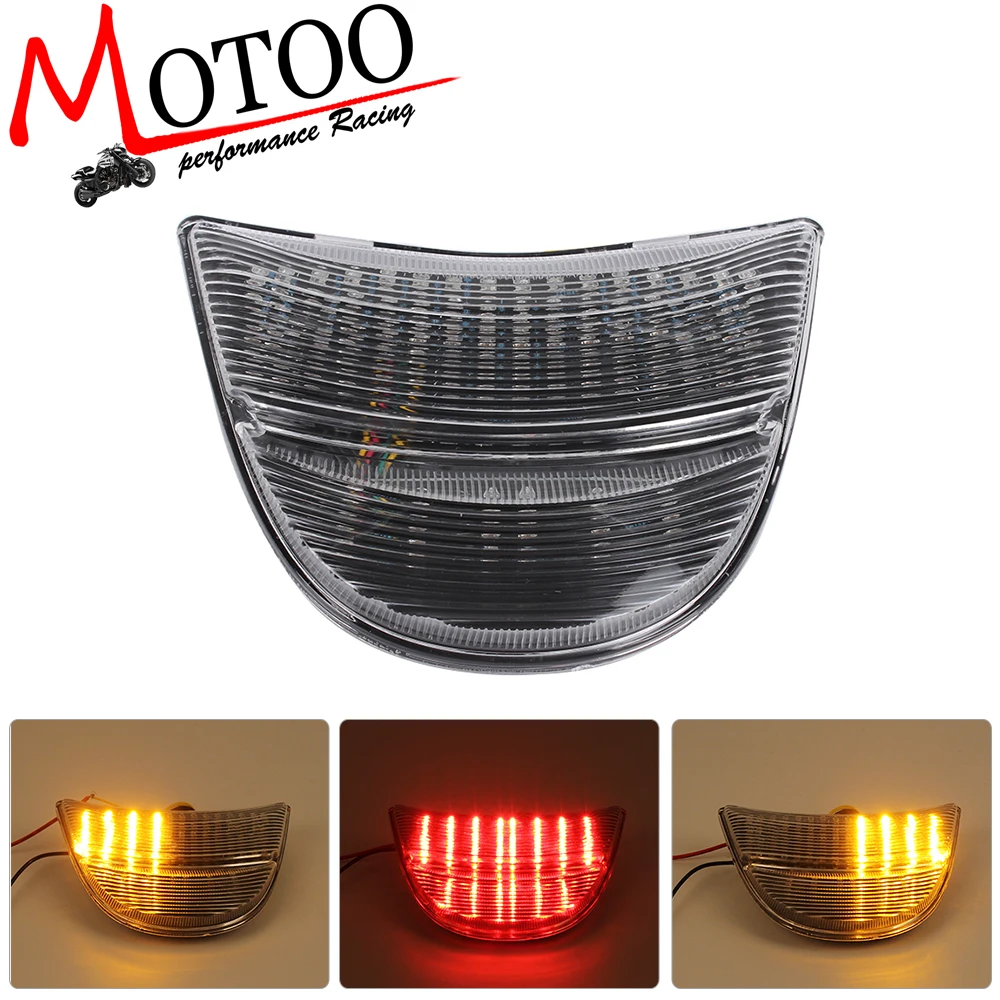 

Motoo - Motorcycle LED Rear Turn Signal Tail Stop Light Lamps For HONDA CBR900 CBR954 2002-2003