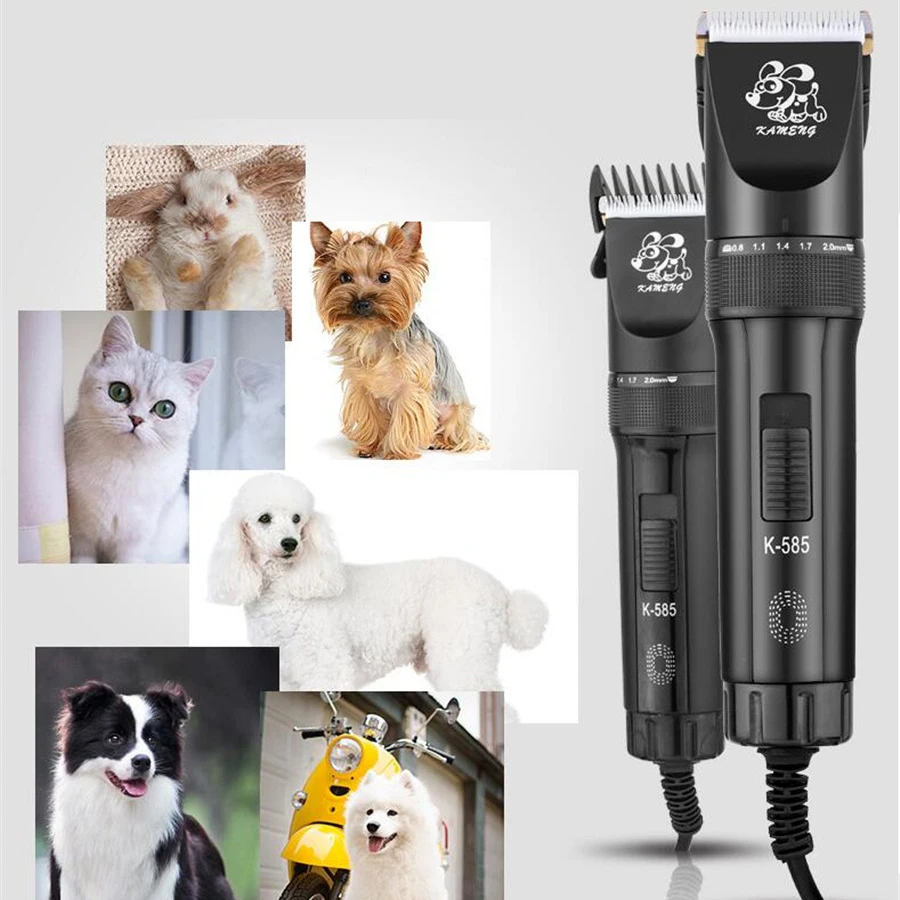 Professional Pet Cat Dog Hair Trimmer Grooming Clipper Powerful