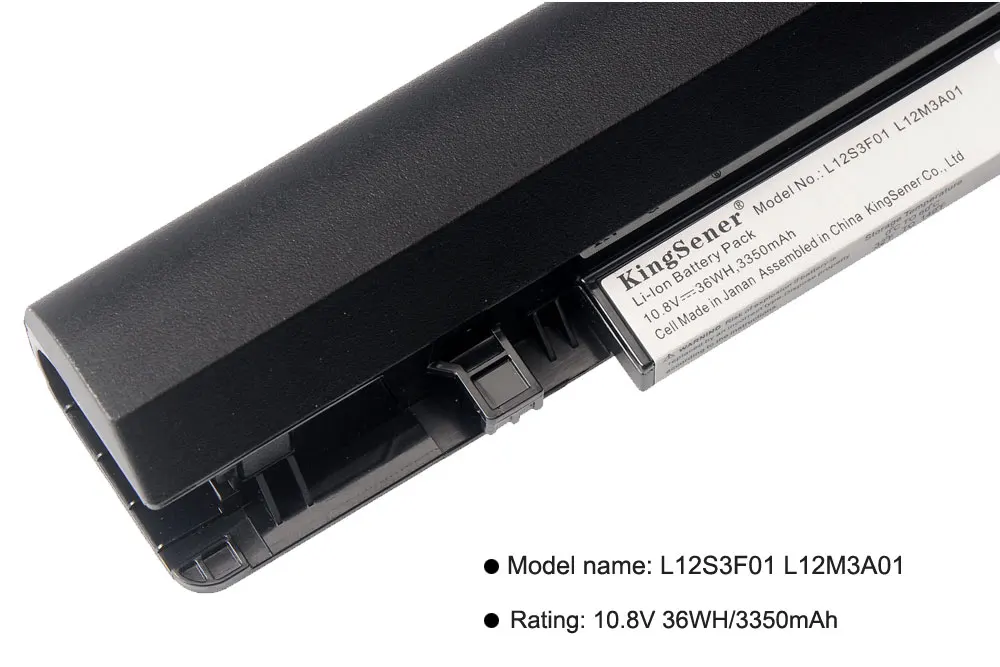 Ceny KingSener japoński komórek L12S3F01 L12M3A01 Laptop bateria do lenovo ideapad S210 S215 dotykowy L12C3A01 L12M3A01 10.8V 3350mAh