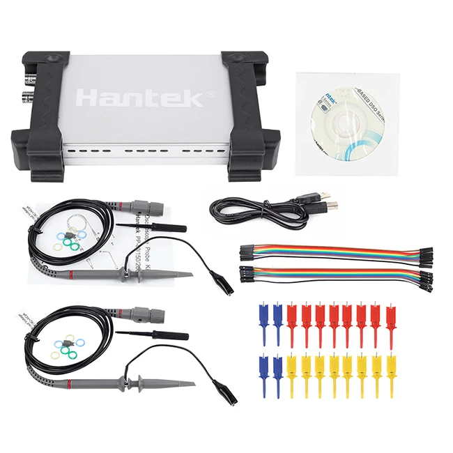 Hantek 6022BL портативный цифровой осциллограф на базе ПК USB + 16 логических каналов|hantek