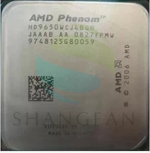 AMD الظاهرة X4 9650 رباعية النواة سطح المكتب 2.3 جيجا هرتز وحدة المعالجة المركزية HD9650WCJ4BGH المقبس AM2 +/940pin AMD الظاهرة X4 9650 رباعية النواة سطح المكتب 2.3 جيجا هرتز وحدة المعالجة المركزية HD9650WCJ4BGH المقبس AM2 +/940pin