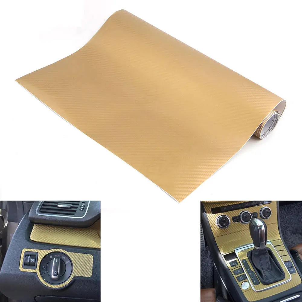 Carbon Fiber Texture Decal Dashboard Vinyl Wrap Decorative Sticker Carbon Fiber Texture Decal Dashboard Vinyl Wrap Decorative Sticker