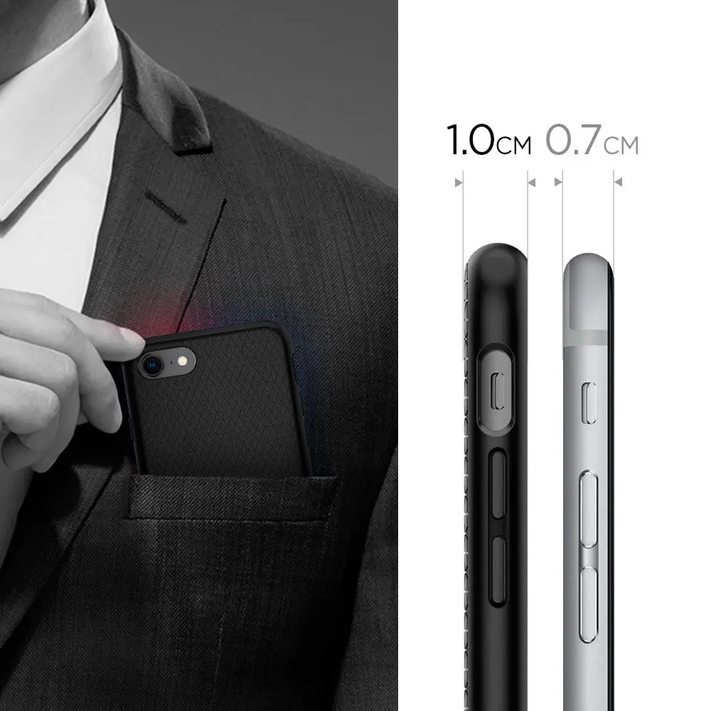 Buy 100% Original SPIGEN Liquid Air Armor Case for iPhone 8 iPhone 7 (4.7\