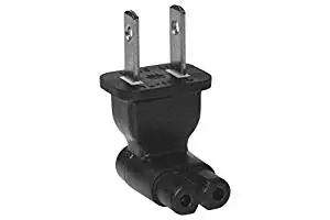 LBSC AC Plug power Adaptador 2 зубец Прямоугольный штекер Адаптер