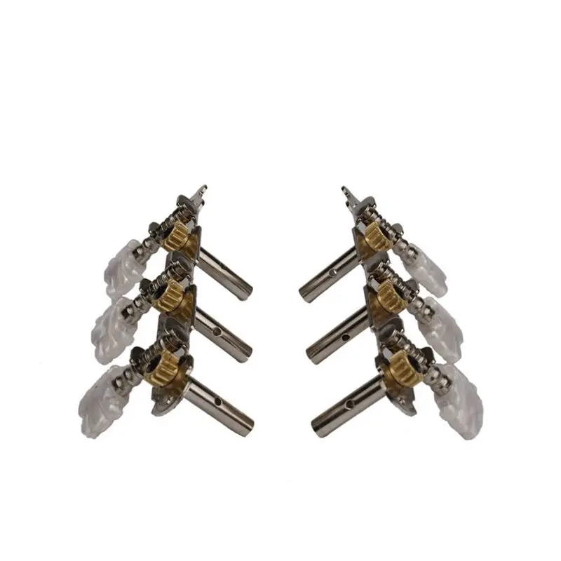 

2pcs Classical Guitar Tuning Peg String Button Three Connections Tuning Pegs For Guitar Bass