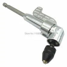 Быстросменный сверлильный патрон адаптер конвертер 1/" с шестигранным хвостовиком W/1/4" Магнитный угловой Отвертка Держатель Бит Инструмент