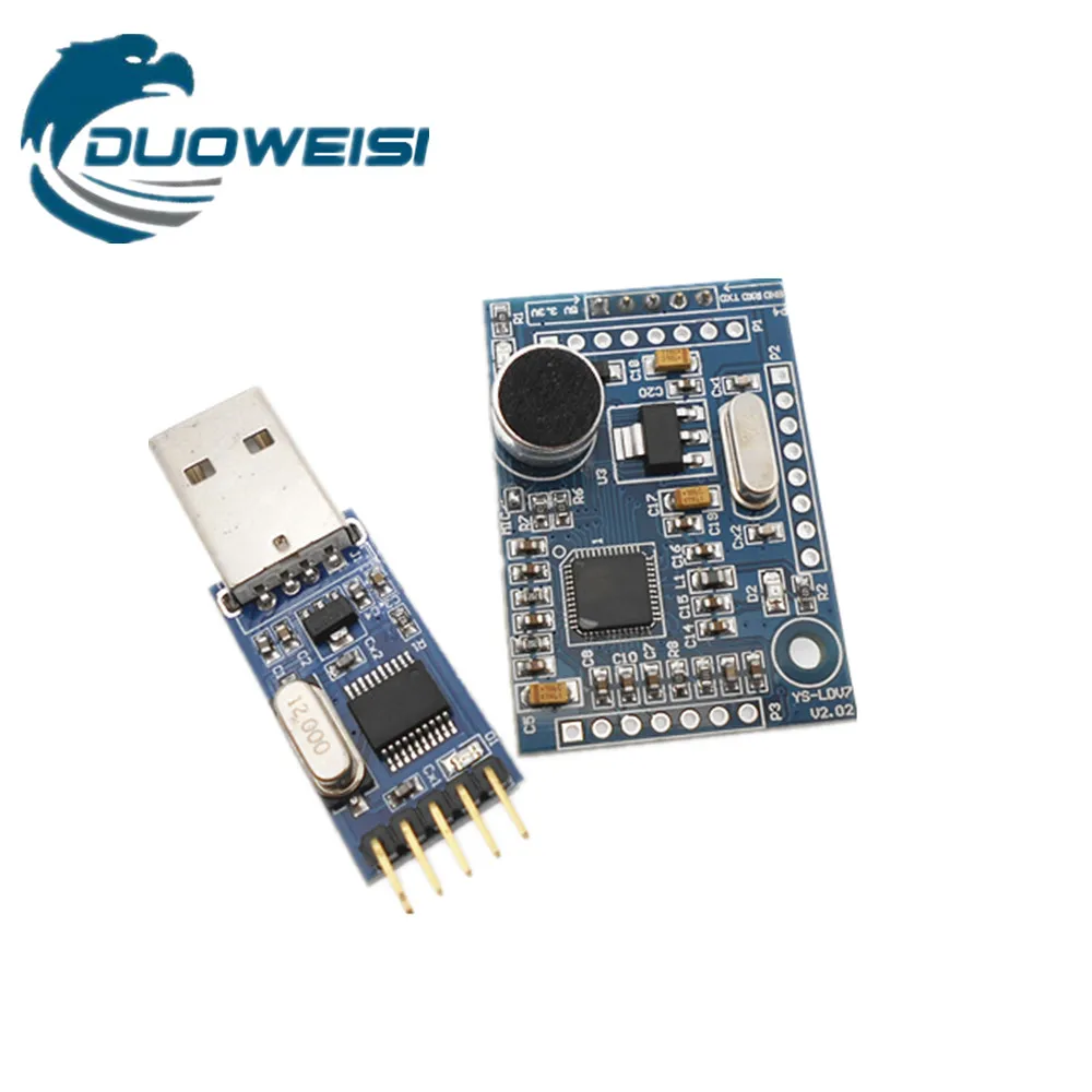 

LD3320A Speech Recognition Module Voice Interaction / Voice Control / Smart Home / 51 Singlechip STC