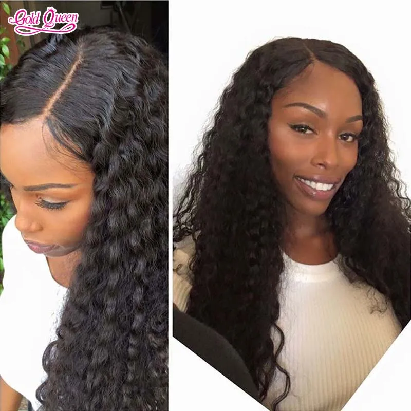 wholesale kinky curly half wig 130 density malaysian curly human hair