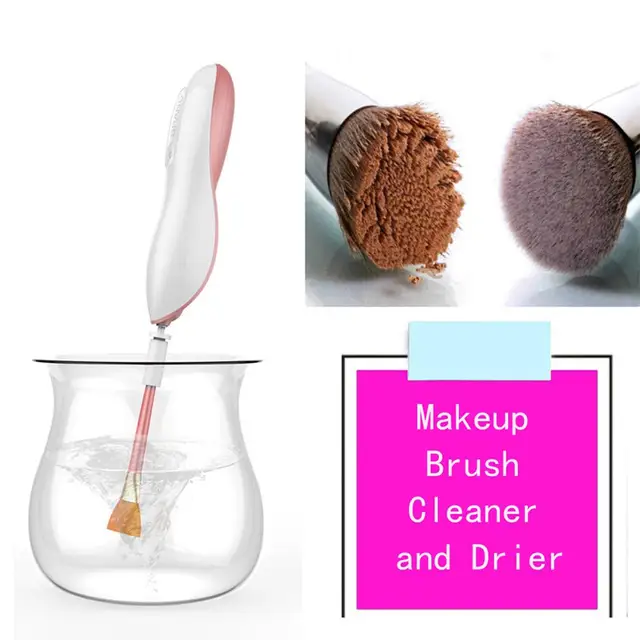 Best Offers Electric Makeup Brush Cleaner Convenient Make up Brushes Washing Cleanser Makeup Tools Accessories Kits Best Offers Electric Makeup Brush Cleaner Convenient Make up Brushes Washing Cleanser Makeup Tools Accessories Kits