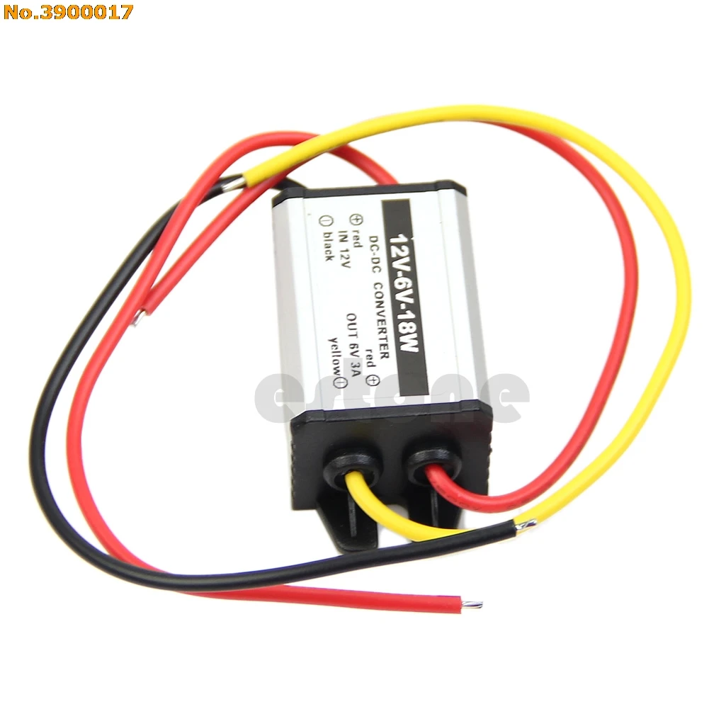 

Waterproof DC to DC buck Converter 12V to 6V 18W Power Supply Module