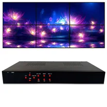 tv video wall processor 2x3 hdmi output vga hdmi dvi usb input