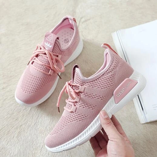 pink casual sneakers