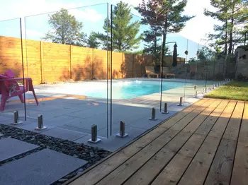 

Frameless Fence Glass Spigot stainless steel glass thickness 12mm