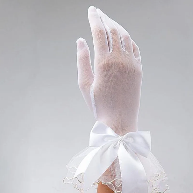 Perfectlifeoh черные свадебные перчатки Вечерние перчатки для выпускного вечера короткие высококачественные свадебные перчатки