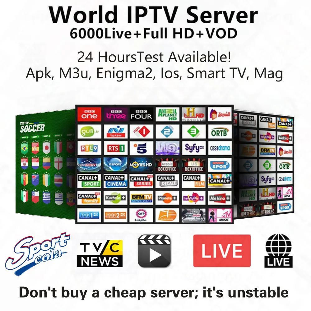 

Clines spain iptv subscription 1 year code portual IPTV europe m3u android tv box smart for freesat GTmedia V8 NOVA x96 mini