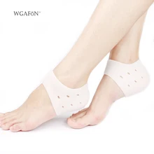 WGAFON 1 пара ног защищающий пятки силиконового геля, приспособление для устранения деформации пальца на ноге Ортез коррекция пальцев ног силиконовый разделитель для пальцев ног/Уход за ступнями носок инструмент