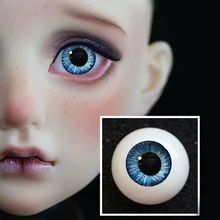 BJD глаза шар 8 мм 12 мм 14 мм 18 мм/20 мм/22 мм BJD глазного яблока для BJD кукла глаз синий радиальные глазного яблока кукла ручной работы аксессуары 1/4 1/6 кукла