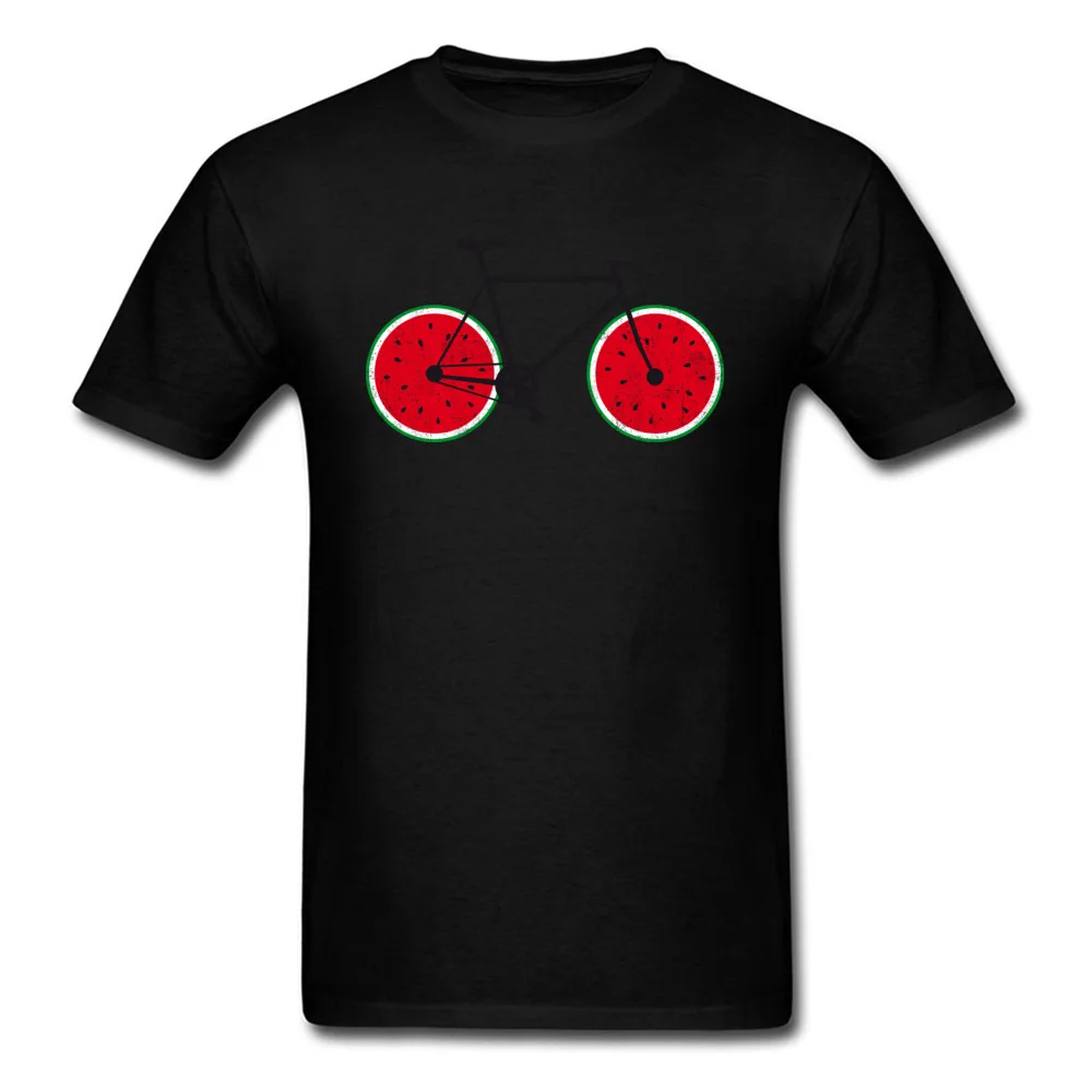 Watermelon Tops Shirts Dominant Crewneck 3D Printed Short Sleeve 100% Cotton Youth T Shirts Group T Shirt Free Shipping Watermelon black