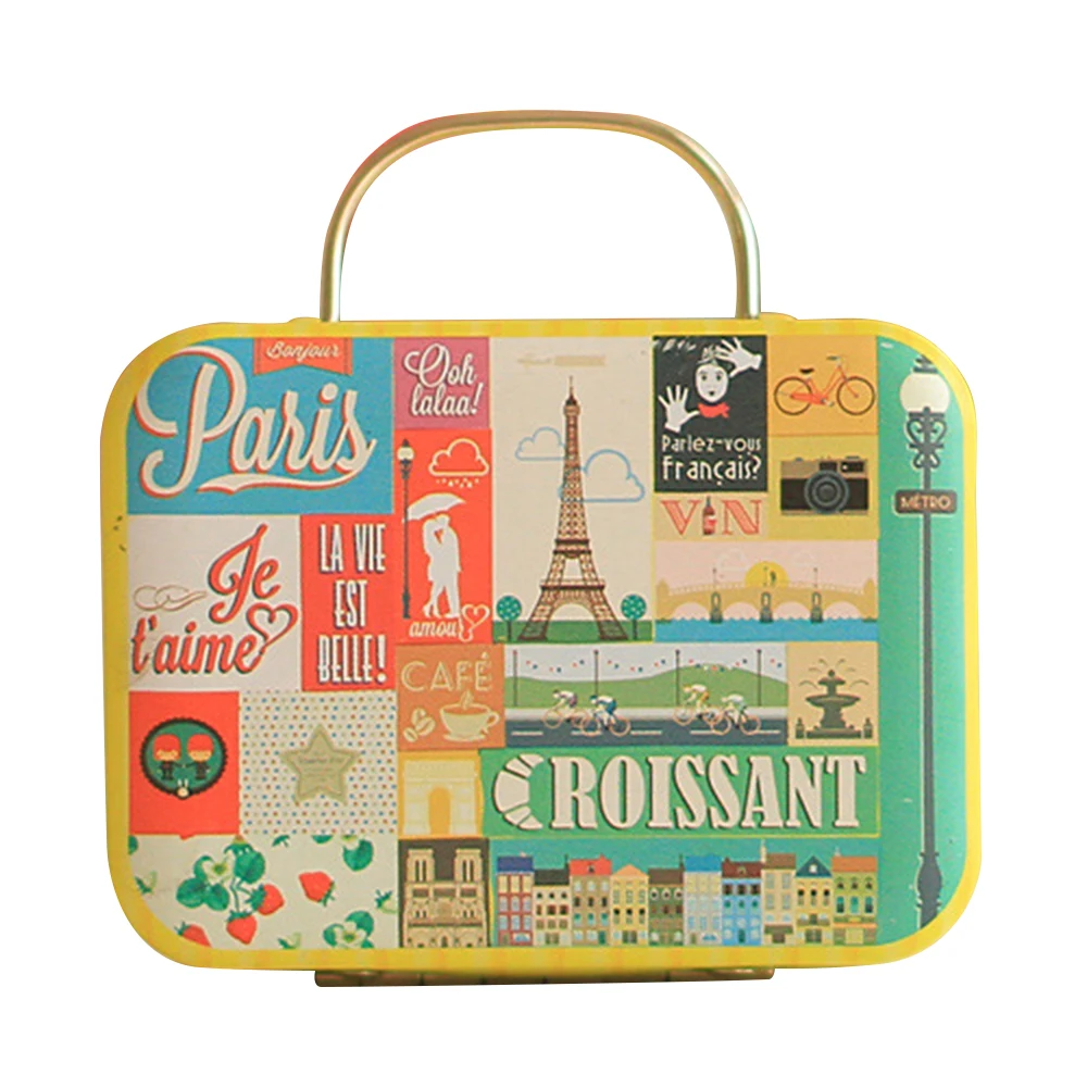 

1 Pc Vintage Building Chinese Style Mobile Marriage Candy Box Candy Boxes Birthday Party Festival Wedding Gift Wrap Storage