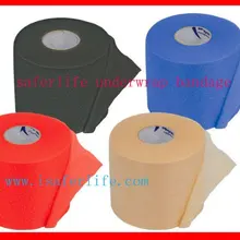 Сортированные цвета 7,5 см x 27 м преврап лента спортивные Underwrap повязка из пены талии Поддержка