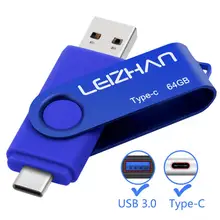 LEIZHAN USBC Photo Stick type-C Флешка USB флеш-накопитель 256 ГБ 128 Гб 64 ГБ 32 ГБ 16 ГБ 3,0 карта памяти Высокоскоростная флеш-карта usb ключ