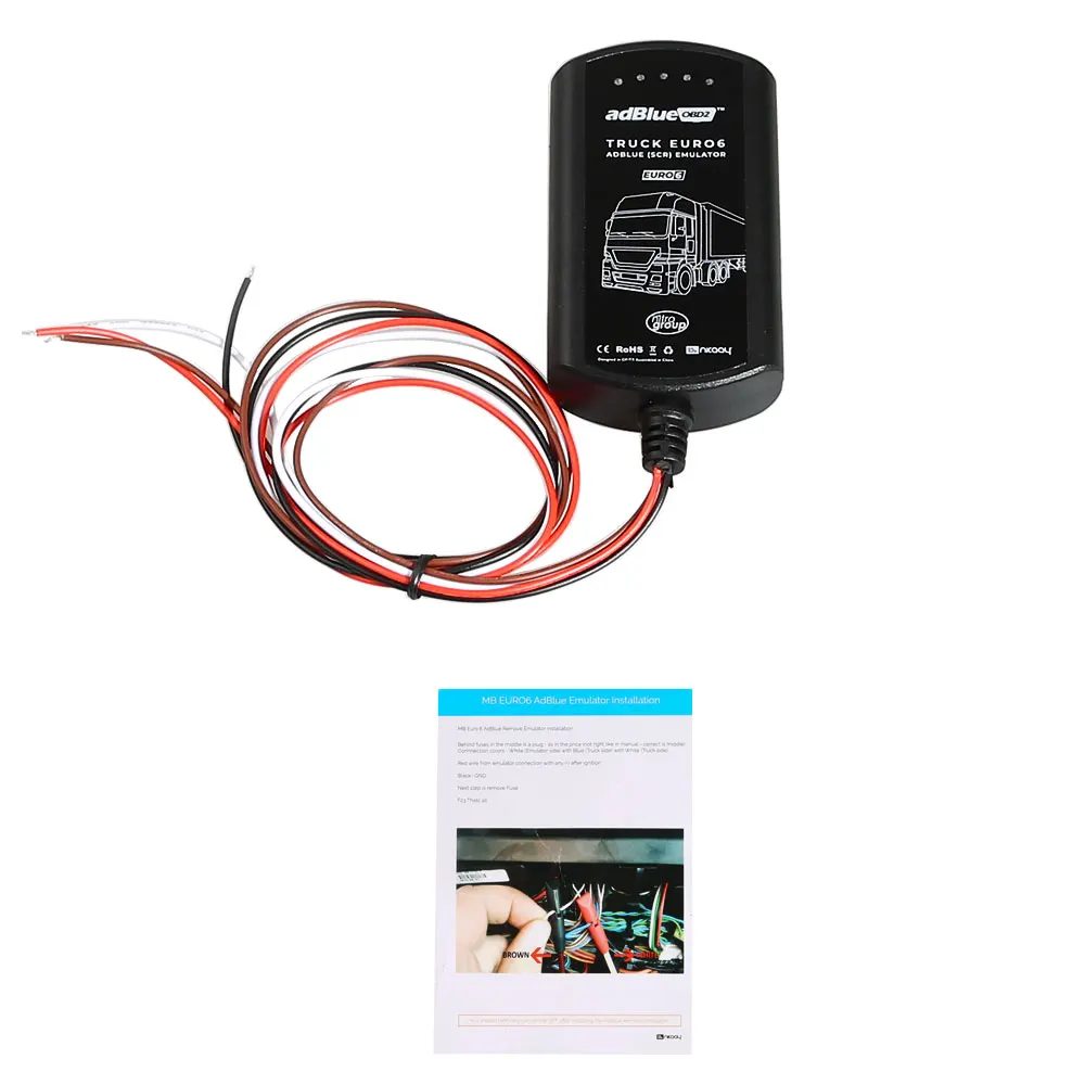 Евро 6 adblueOBD2 удалить эмулятор установки|Инструменты сканирования подушек