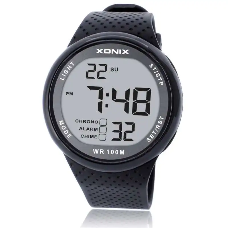 Comprar XONIX Moda Hombre Relojes Deportivos Impermeable 100 m Natación Buceo Reloj Divertido Reloj Digital Al Aire Libre Reloj Hombre Montre Homme