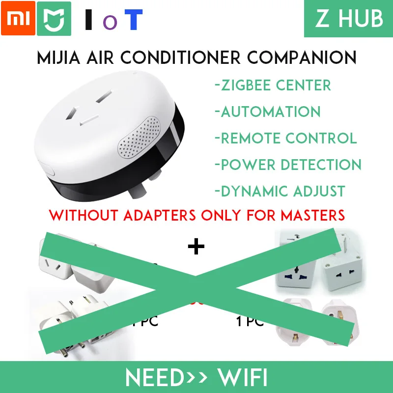 Оригинальная Xiaomi mi домашняя серия mi JIA IoT Интернет вещей умная розетка и т. д. WiFi ZIGBEE, Bluetooth концентратор Sub пульт дистанционного управления