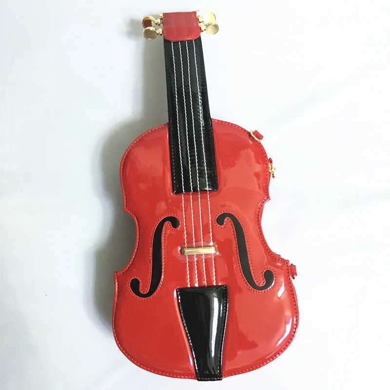 

Personality design guitar violin styling bag cute creative diagonal shoulder bag large capacity leisure bag