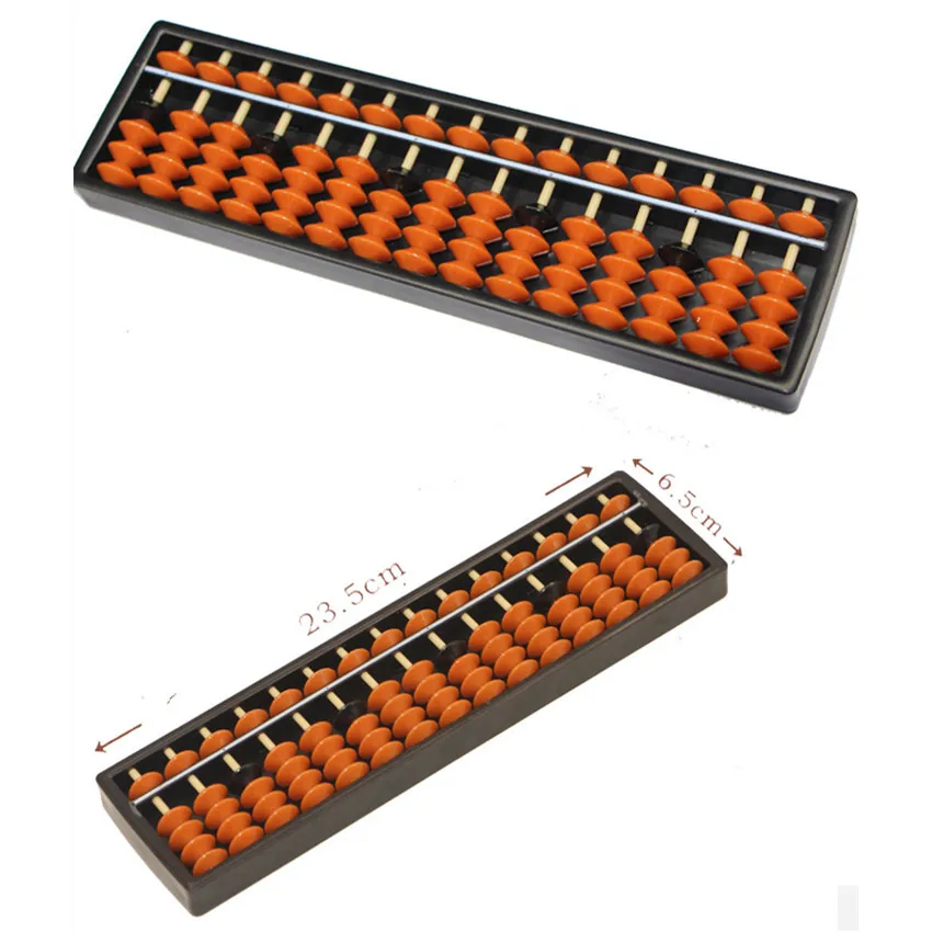 Abacus Soroban 15 Rods Beads Column Math Toy School Learning Aid Tool For Math Business Chinese Traditional Educational Toys Abacus Soroban 15 Rods Beads Column Math Toy School Learning Aid Tool For Math Business Chinese Traditional Educational Toys