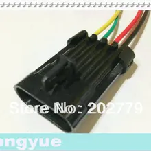 Longyue 20 штук Универсальный D580 LS1 LS6 катушки зажигания Пигтейл Разъем ACDelco PT368 4 PIN без каблука 15 см проволоки