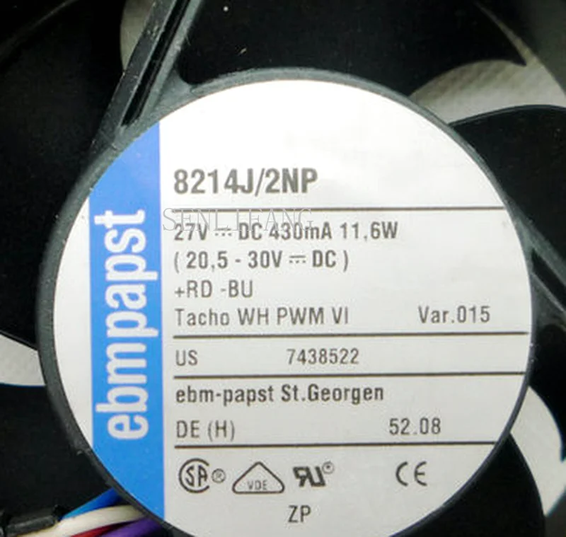 Origingal 8214J/2NP 8038 24 V 11,6 W 8214 Вентилятор охлаждения