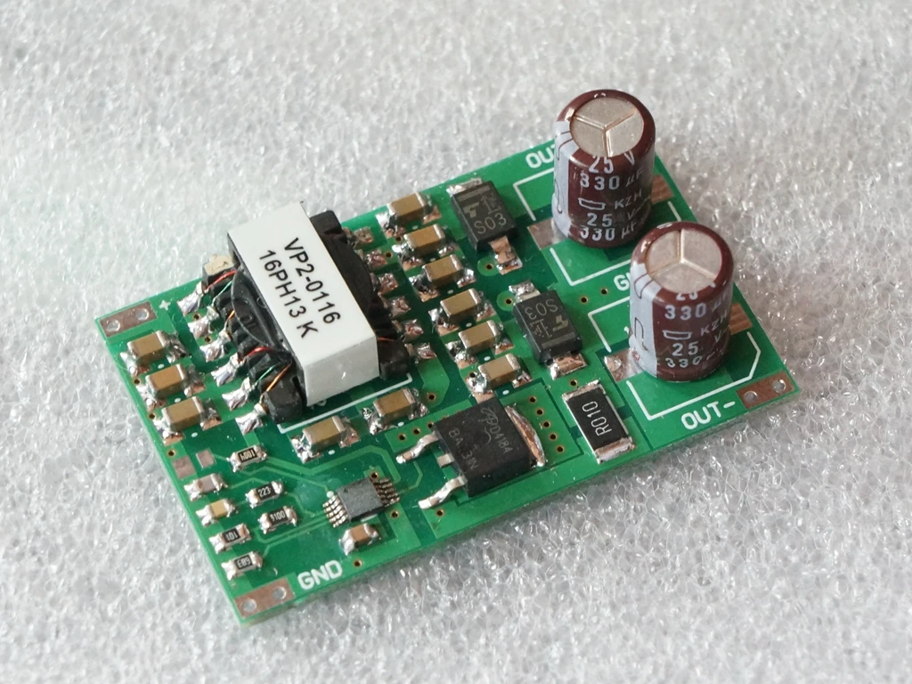 

Single Power to Dual Power Supply 12V 1A Positive and Negative Power Supply Amp Preamplifier Power Module