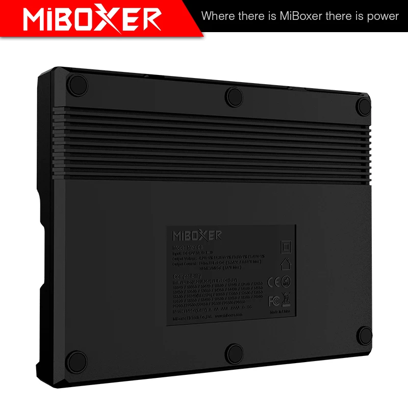 Miboxer C4S C4 plus C4-12 C8 зарядное устройство Смарт зарядное устройство для IMR18650 16340 10440 AA AAA 14500 26650 зарядное устройство