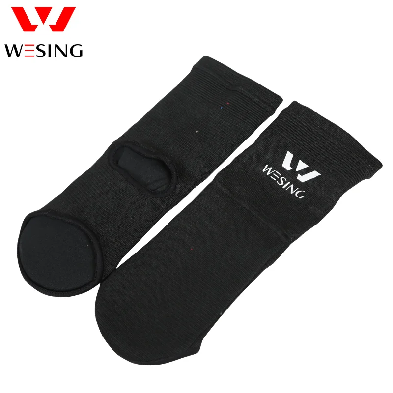 Боксерские носки Wesing Instep Guard, Профессиональные боксерские носки Sanda Muay Thai для поддержки голеностопа, защитные прокладки для ног, 100% хлопок (art.: 7a677a826) - 7a677a826
