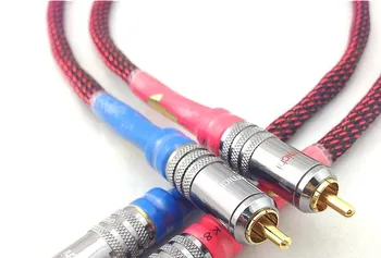 

HiFi hi-end hiend American SYSTIMAX select authentic 30-40's line base RCA double lotus audio signal line