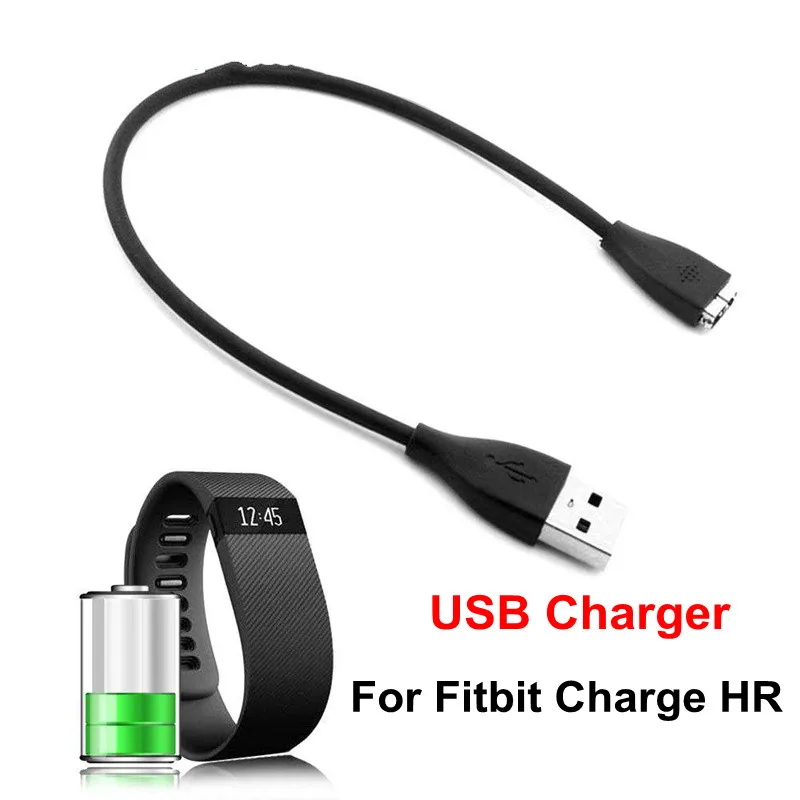 2 шт. запасные USB зарядные устройства для Fitbit Charge HR|Смарт-аксессуары| |