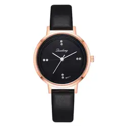 2018 наручные часы для мужчин женские кварцевые часы кожаный ремешок в деловом стиле часы relojes mujer bv03 тонкий узкий ремешок классический