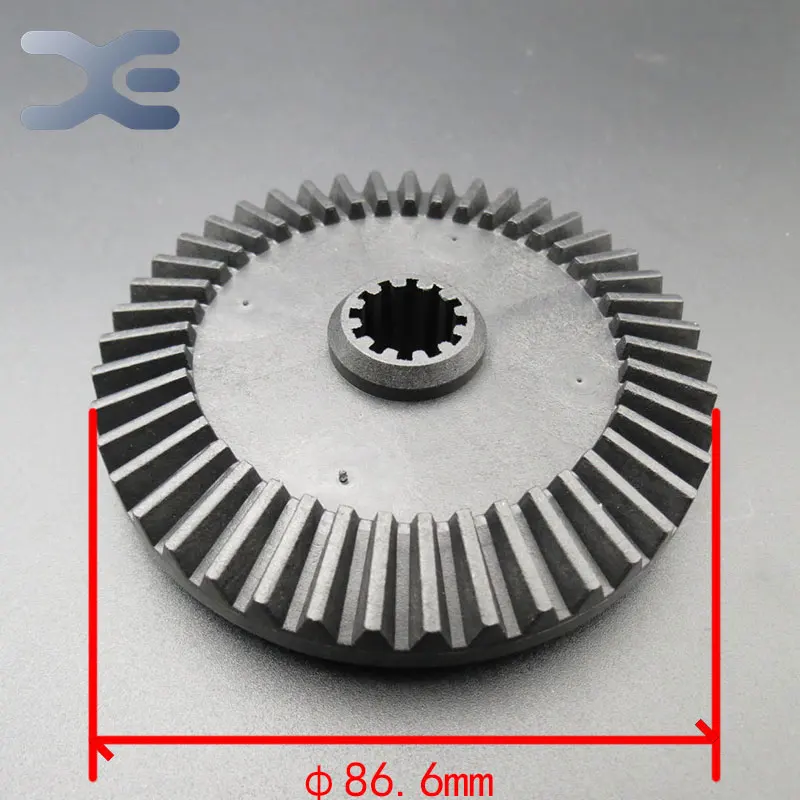2 шт./компл. Мясорубка Запчасти Шестерни Пластик Шестерни зубы 43 Шестерни Диаметр 86,6 мм неиспользованный