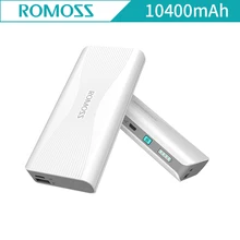 ROMOSS Sense4+ Power Bank 10400mAh QC3.0 PD3.0 External Battery For iPhoneX Type C Two way Quick Charge for Sumsang Sense4+