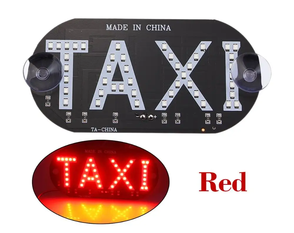 1pc LED Taxi Panel carlight Signal Light Windscreen Cab indicator inside Lamp Windshield Lamp 12V