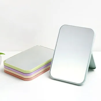 

Folding Portable Large Square High Definition Single Side Cosmetic Mirror Portable and Easy to Use Simple and Beautiful